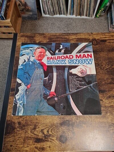 Hank Snow - Railroad Man - RCA - NL90003 - UK - LP - VG+ x3