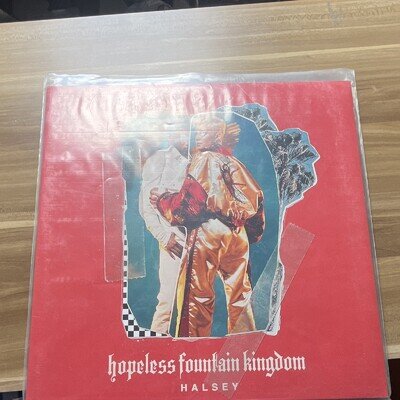 Halsey Hopeless Fountain Kingdom Blue Vinyl LP 12" 33 RPM 2017 Astralwerks