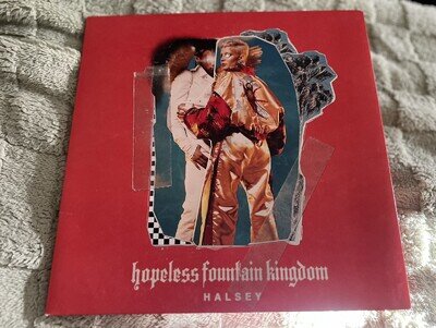 Halsey Hopeless Fountain Kingdom 2017 Clear with Teal Splatter Vinyl