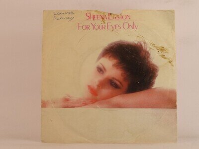 SHEENA EASTON FOR YOUR EYES ONLY (104) 2 Track 7" Single including Picture Sleev