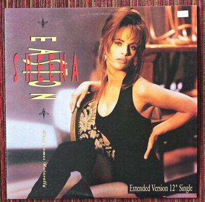 SHEENA EASTON-WHAT COMES NATURALLY 2 VERSIONS 12 INCH CANADA PROMO COPY SINGLE