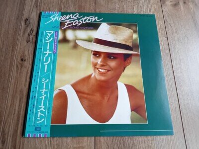 SHEENA EASTON - MADNESS, MONEY AND MUSIC LP 1982 OBI INSERT JAPAN NEAR MINT