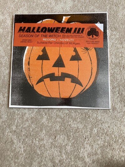 Halloween III Season of the Witch OST Vinyl LP – New and Sealed