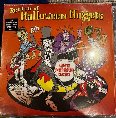 Various Artists The Return of Halloween Nuggets Orange & Black Splatter Vinyl