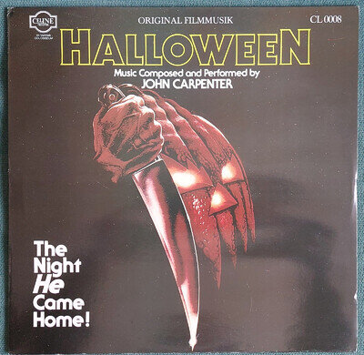 Halloween Soundtrack CL0008 German Reissue 1989 NM