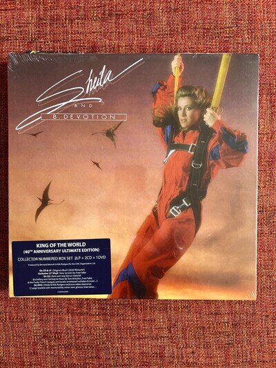 SHEILA & B DEVOTION -KING OF THE WORLD (40TH NUMBERED) [2 VINYL, 2 CD + DVD] NEW
