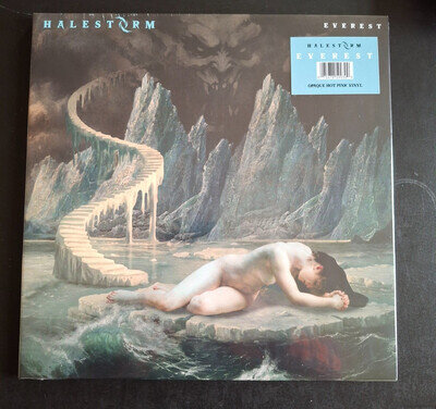 HALESTORM EVEREST HOT OPAQUE PINK VINYL LP ....NEW & SEALED