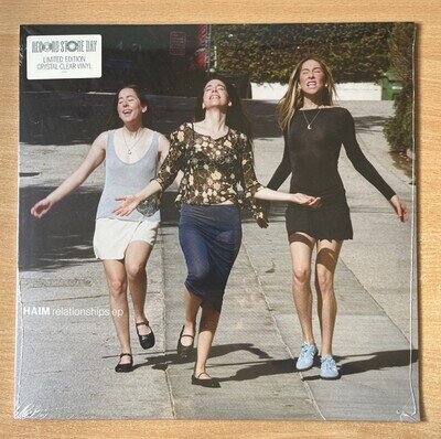 HAIM relationships ep RSD 2026 NEW SEALED Limited Edition Crystal Clear Vinyl