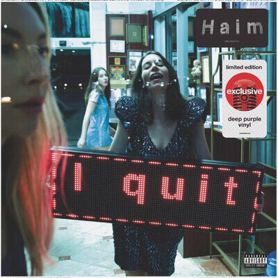 Haim I Quit 2LP Deep Purple Vinyl Gatefold NEW SEALED