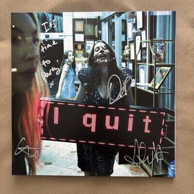 Haim - I Quit (Hand Signed Bright Blue Vinyl) [New and Unplayed]