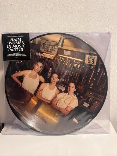 Haim Women In Music Part 3 Vinyl LP Double Picture Disc Brand-New Sold Out