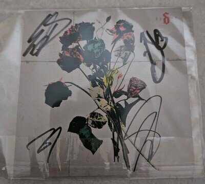 Shinedown - Ei8ht Evergreen 2x Coloured Vinyl & Art Card Hand Signed By Band