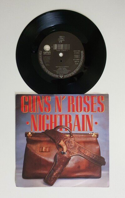 GUNS N' ROSES NIGHTRAIN 1989 EUROPE 7"