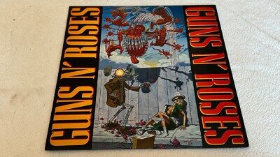 GUNS N' ROSES - Live From The Jungle - RARE Japan Only 6-Track EP (1988) EX/EX