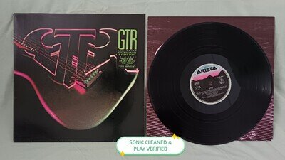GTR - GTR, self-titled vinyl LP 1986, Fragile Records 207716 - VG+