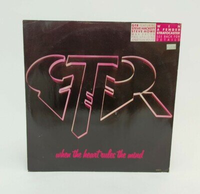 GTR - When The Heart Rules The Mind - Music Vinyl Record