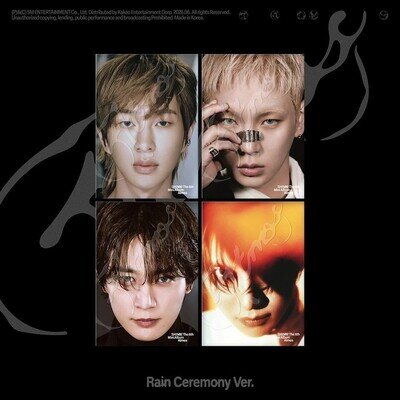 SHINEE ATMOS 6th Mini Album RAIN CEREMONY 4 Ver SET/4CD+4Photo Book+4Poster+GIFT