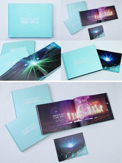 SHINEE THE 1ST CONCERT SHINEE WORLD PHOTO BOOK (192page)+12p Booklet