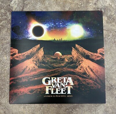 Greta Van Fleet Anthem Of The Peaceful Army (2018 Record) Vinyl LP