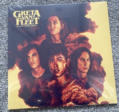 Greta Van Fleet Black Smoke Rising Vinyl EP 12 Gatefold 2017 Factory Sealed mint