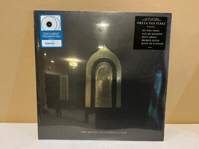 GRETA VAN FLEET battle at garden’s gate 2LP transparent vinyl NM