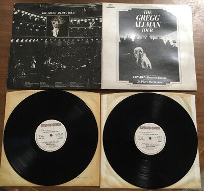 Gregg Allman - The Gregg Allman Tour (UK 2x Vinyl LP, 1974) First Press. VG+/NM.
