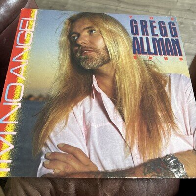 The Gregg Allman Band I'm No Angel Vinyl Record EX/VG 450392 1987 promo