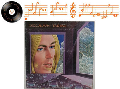 Gregg Allman Laid Back Vinyl LP - EX