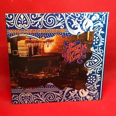 ALLMAN BROTHERS BAND Win, Lose Or Draw 1975 UK Vinyl LP record Gregg original