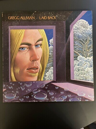Gregg Allman Laid Back 1973 USA Gatefold Original Vinyl LP