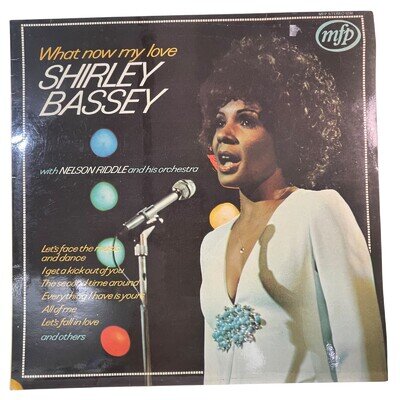 Shirley Bassey What Now My Love 1970s MFP UK LP Vinyl VG/VG