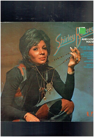 SHIRLEY BASSEY AND I LOVE YOU SO 1972 VINYL ALBUM