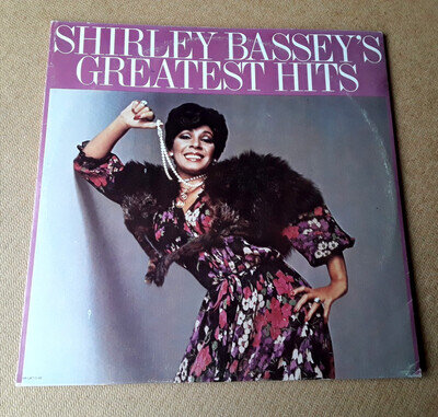 SHIRLEY BASSEY's Greatest Hits DOUBLE LP (1976) Rare Canadian Gatefold Double LP