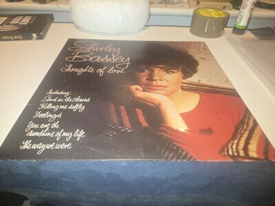 Shirley Bassey - LP - Thoughts Of Love - United Artists UAS 30011 - 1976, VG+/EX