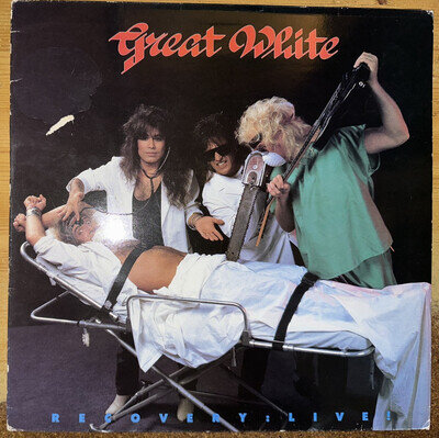 Great White - Recovery Live - Vinyl LP 1988