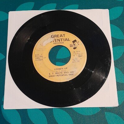 E.T. WHITE & His Great Potential Band Loosen Up FUNK Breaks 7" HEAR