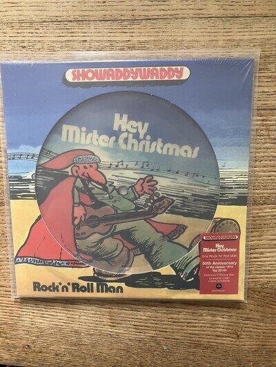 Showaddywaddy Hey Mister Christmas 7” Picture Disc NEW SEALED 2024 Reissue