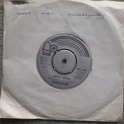 Showaddywaddy Sweet Music 7 single bell records 1974