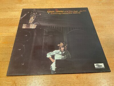 Gram Parsons & The Fallen Angels Live 1973 UK PRESS SDLP003 - 1983 EX/ VG+