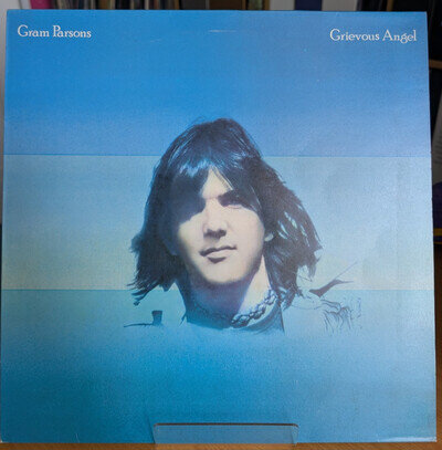 UK 1st press Gram Parsons - Grievous Angel LP 1974 Reprise VG+/VG+