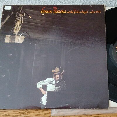 Gram Parsons And The Fallen Angels 'Live 1973" 1982 reissue Vinyl LP sierra