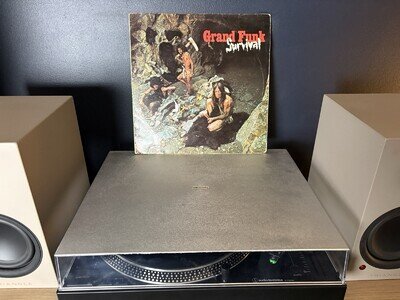 Grand Funk Railroad - Survival UK 1971 1st Issue Vinyl Record LP G+/G+