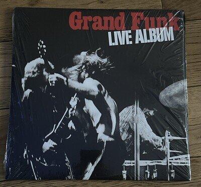 Grand Funk Railroad Live Album (Vinyl) Red vinyls