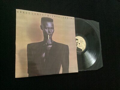 Grace Jones - Nightclubbing - Original UK Vinyl LP & Black Inner Gold Labels