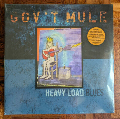 Gov't Mule – Heavy Load Blues [2x 12" Vinyl Record LP] BRAND NEW, SEALED MINT