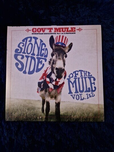 Gov't Mule - Stoned Side Of The Mule Vol 1&2 - Blue/Red Coloured Vinyl