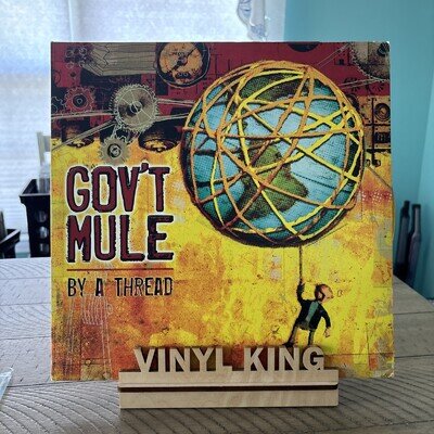 By a Thread by Gov't Mule 2009 Vinyl VG+ Orange
