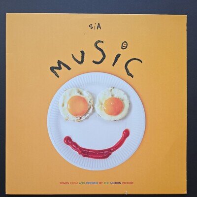 Sia Music RARE Egg Yolk Vinyl