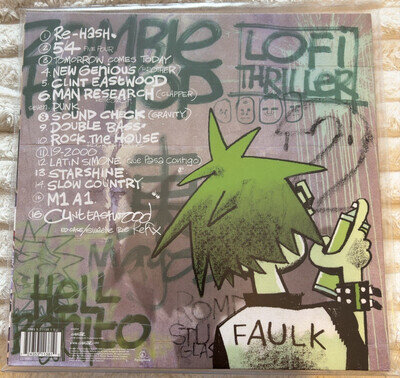 Gorillaz - Gorillaz Parlophone 2001 12" Black Vinyl LP 33RPM