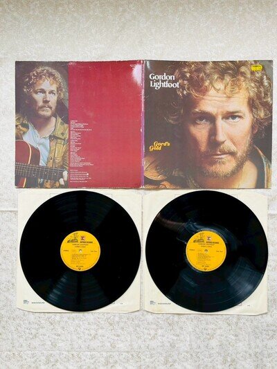 GORDON LIGHTFOOT Vinyl LP - DOUBLE ALBUM 2LPs - GORD'S GOLD